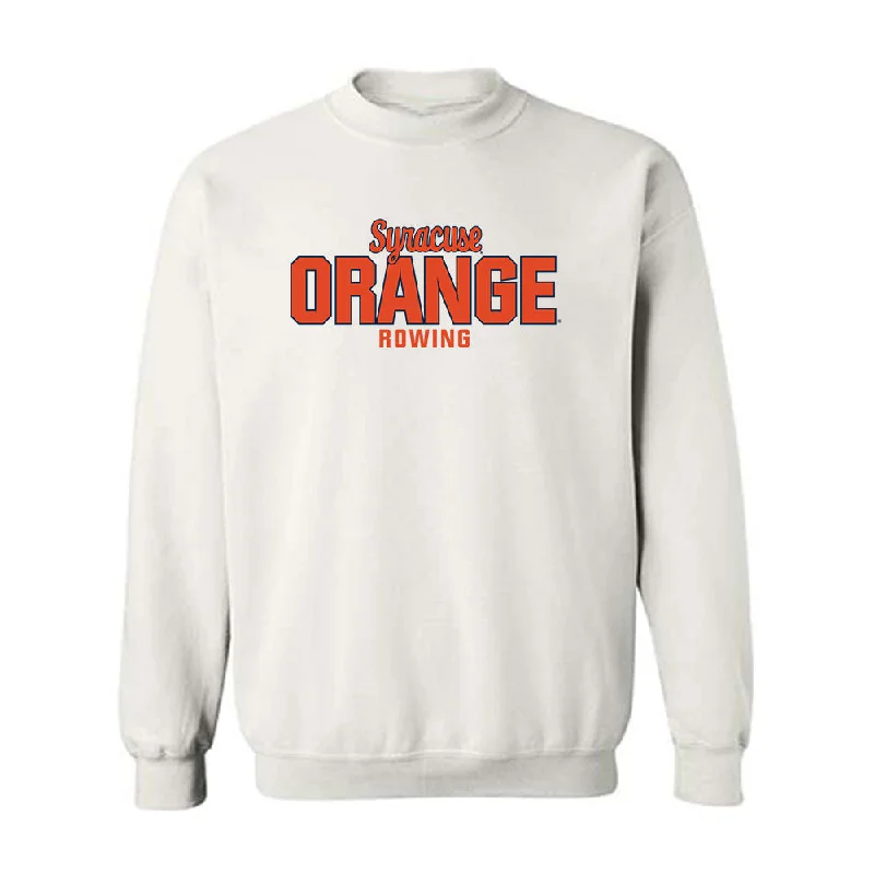 Syracuse - NCAA Women's Rowing : Tyla Casey-Knight - Classic Shersey Crewneck Sweatshirt Hoodie with Mesh Breathable Sporty