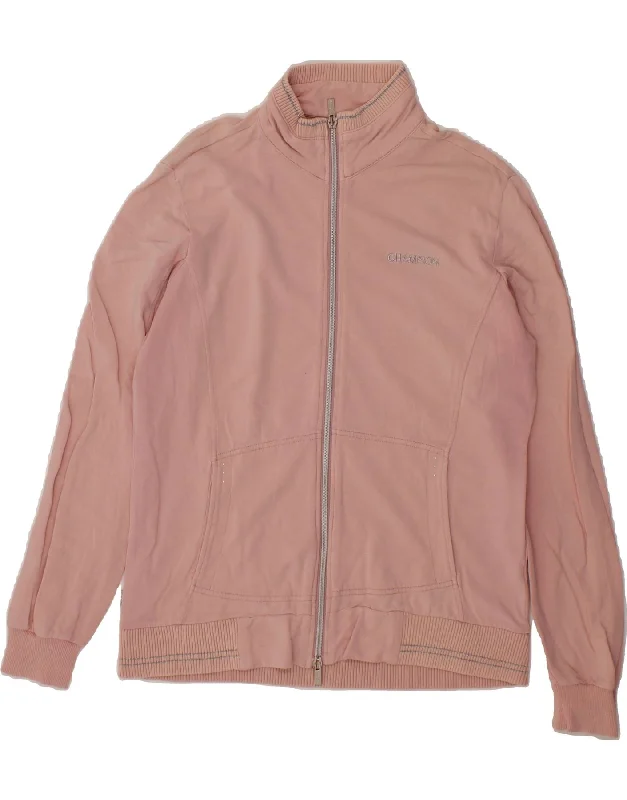 CHAMPION Womens Easy Fit Tracksuit Top Jacket UK 14 Medium Pink Cotton Corduroy Jacket Velvet Jacket Brocade Jacket CHAMPION Womens Easy Fit Tracksuit Top Jacket UK 14 Medium Pink Cotton Corduroy Jacket Velvet Jacket Brocade Jacket