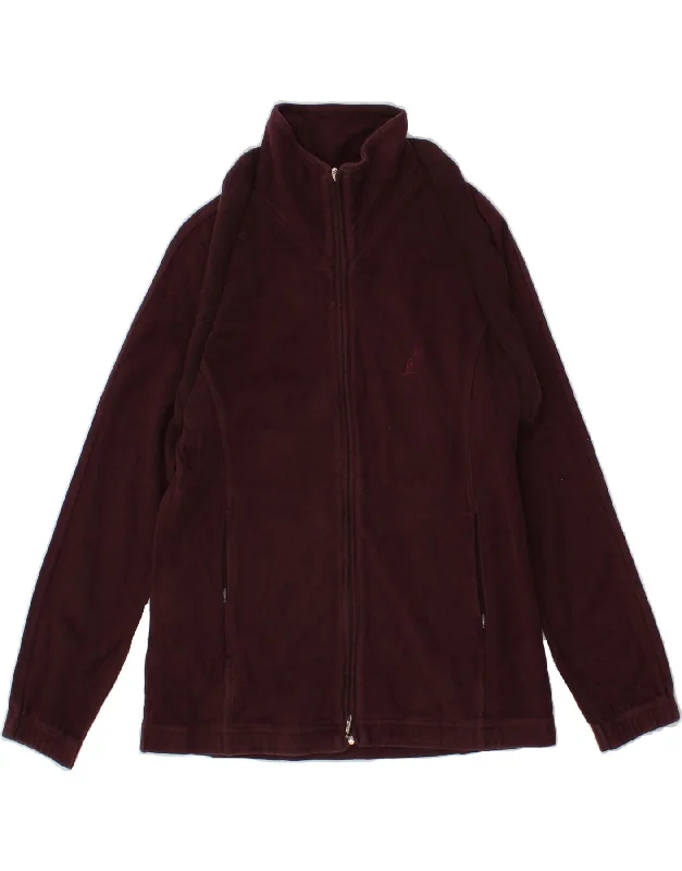 AUSTRALIAN L'ALPINA Womens Tracksuit Top Jacket IT 44 Medium Maroon Cotton Boat Neck Shawl Collar Notched Collar AUSTRALIAN L'ALPINA Womens Tracksuit Top Jacket IT 44 Medium Maroon Cotton Boat Neck Shawl Collar Notched Collar