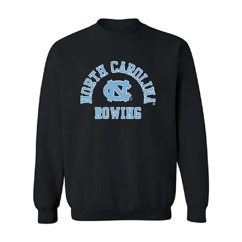 UNC - NCAA Women's Rowing : Anna Kate Gwiazdowski - Classic Shersey Crewneck Sweatshirt Hoodie with Hidden Zipper Minimalist Clean