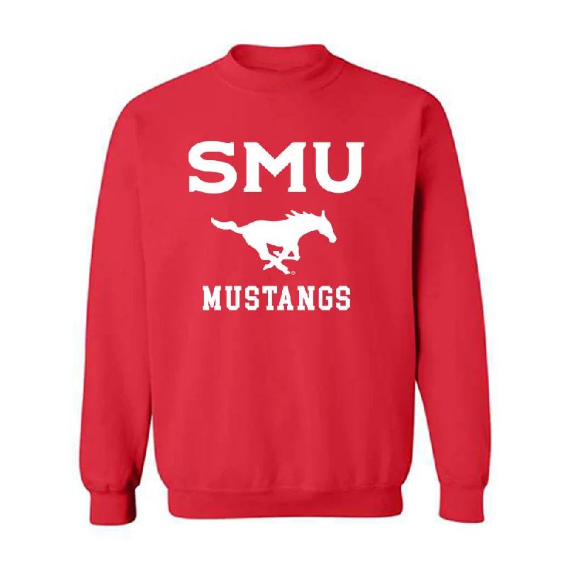 SMU - NCAA Women's Rowing : Avery Bethel - Crewneck Sweatshirt Hoodie with Turtle Neck Cozy Winter SMU - NCAA Women's Rowing : Avery Bethel - Crewneck Sweatshirt Hoodie with Turtle Neck Cozy Winter
