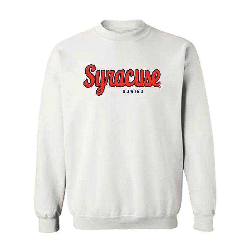 Syracuse - NCAA Women's Rowing : Hannah Fagioli - Classic Shersey Crewneck Sweatshirt Hoodie with Slim Fit Tailored Modern