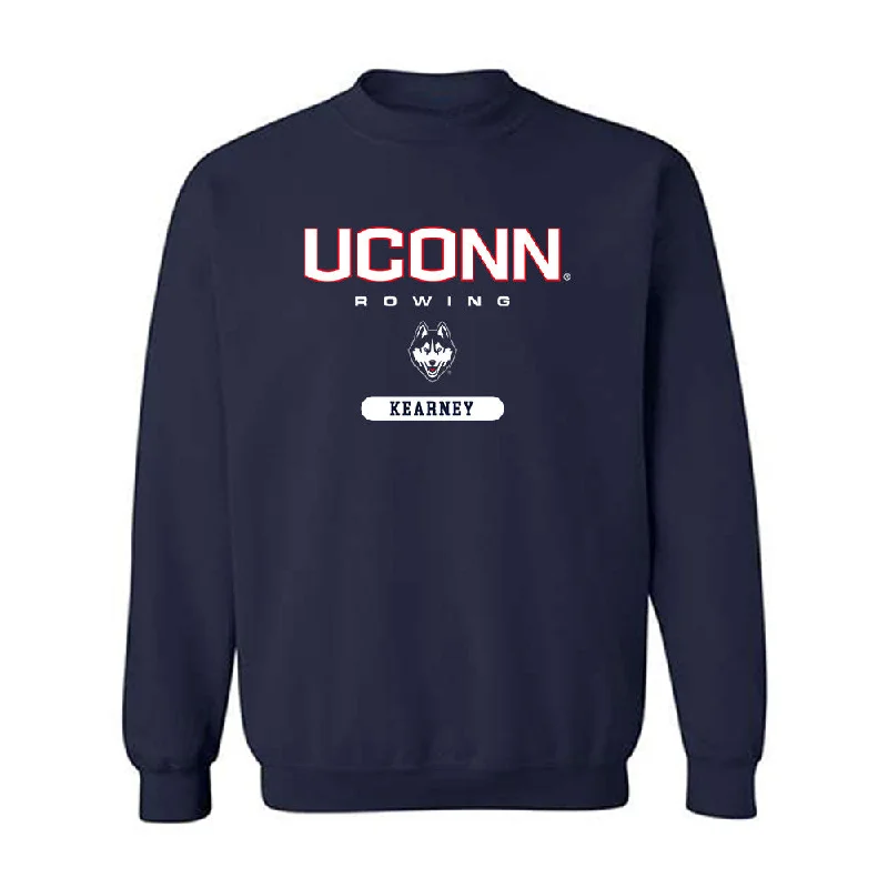 UConn - NCAA Women's Rowing : Anja Kearney - Classic Shersey Crewneck Sweatshirt Hoodie with Tie-Dye Psychedelic Retro UConn - NCAA Women's Rowing : Anja Kearney - Classic Shersey Crewneck Sweatshirt Hoodie with Tie-Dye Psychedelic Retro