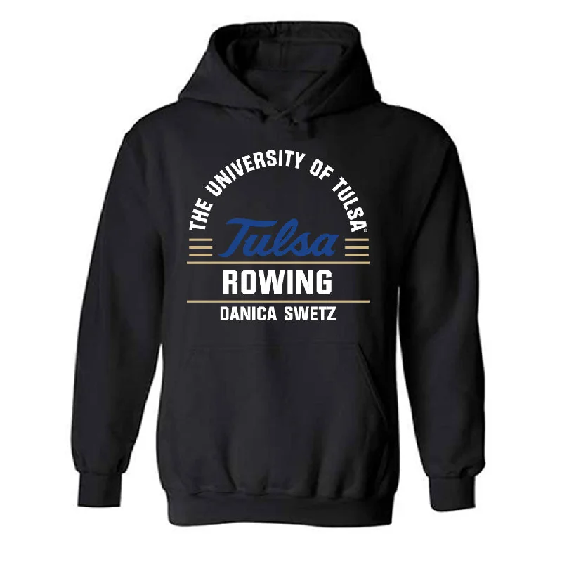Tulsa - NCAA Women's Rowing : Danica Swetz - Classic Fashion Shersey Hooded Sweatshirt Hoodie Jacket Zipper Layering Tulsa - NCAA Women's Rowing : Danica Swetz - Classic Fashion Shersey Hooded Sweatshirt Hoodie Jacket Zipper Layering