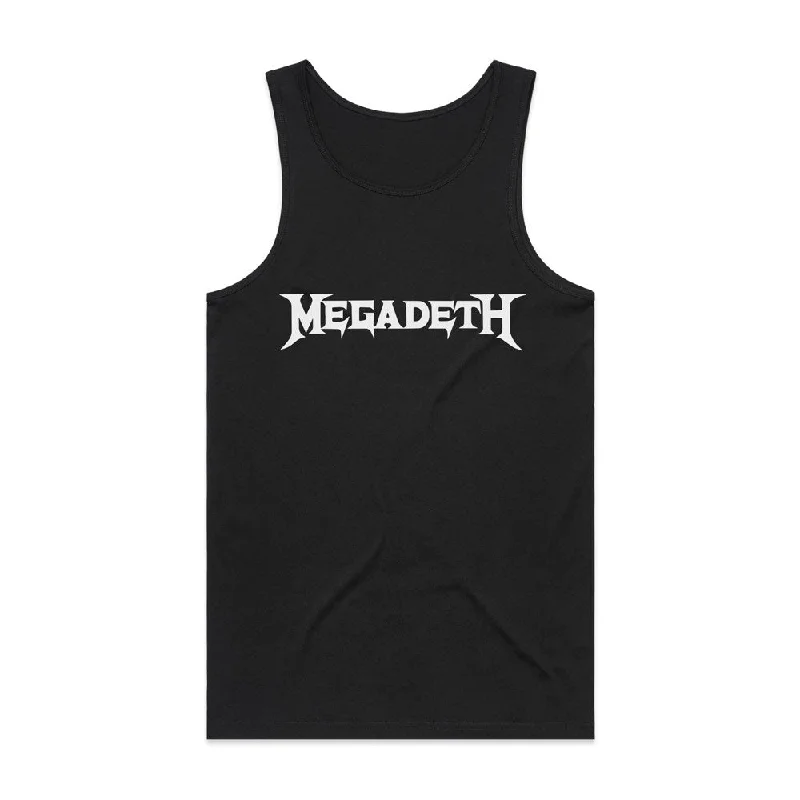 Megadeth - Logo - Black Tank soft tank top