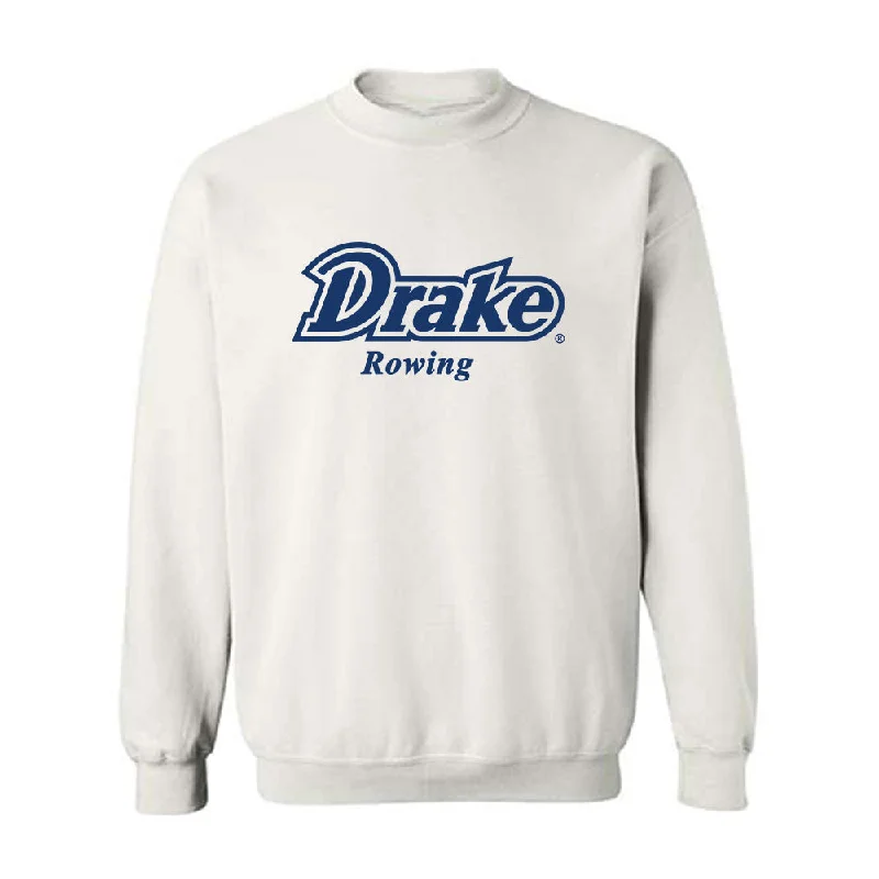 Drake - NCAA Women's Rowing : Camille Gretter - Classic Shersey Crewneck Sweatshirt Hoodie with Sequins Glamorous Eye-catching Drake - NCAA Women's Rowing : Camille Gretter - Classic Shersey Crewneck Sweatshirt Hoodie with Sequins Glamorous Eye-catching