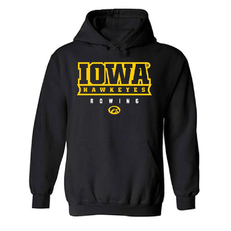 Iowa - NCAA Women's Rowing : Grace Moller - Classic Shersey Hooded Sweatshirt Hoodie with Drawcord Adjustable Secure