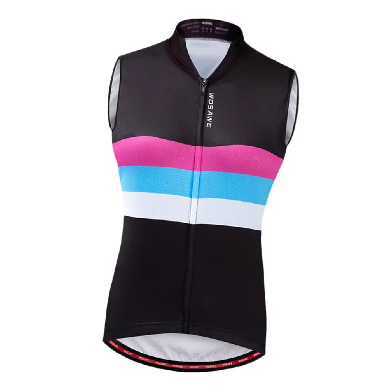 Maxbell Cycling Vest Jersey Women Sleeveless Breathable Reflective Tops Black S Hemp Jersey Tee Maxbell Cycling Vest Jersey Women Sleeveless Breathable Reflective Tops Black S Hemp Jersey Tee