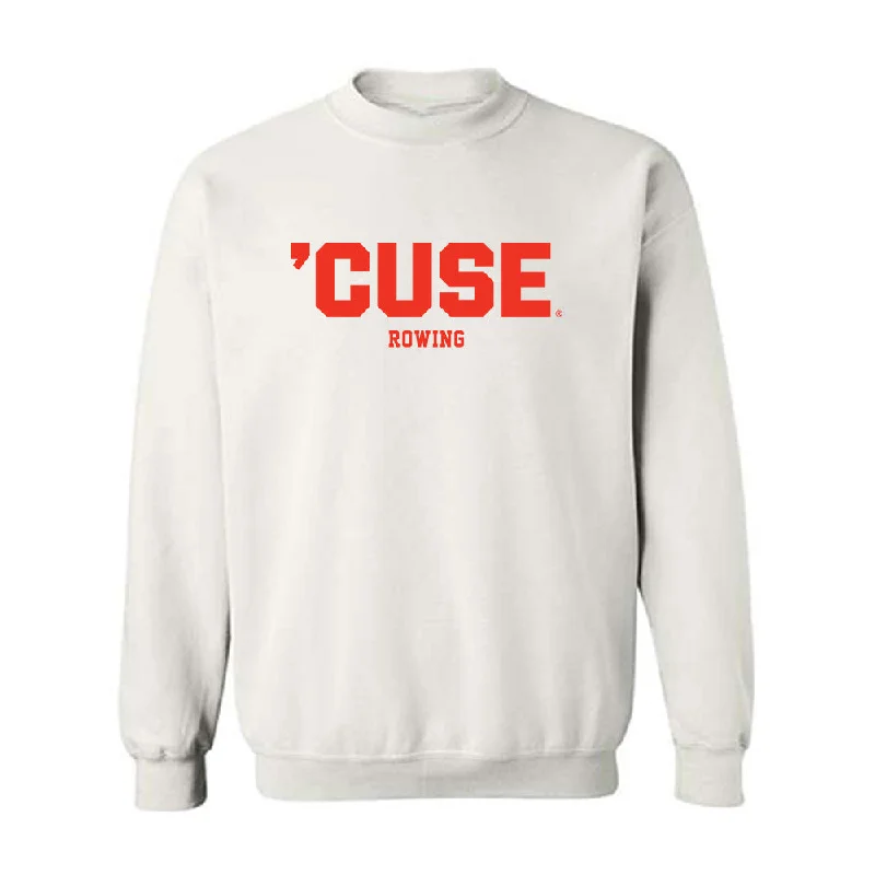 Syracuse - NCAA Women's Rowing : Tyla Casey-Knight - Crewneck Sweatshirt Hoodie with Gradient Ombre Colorful