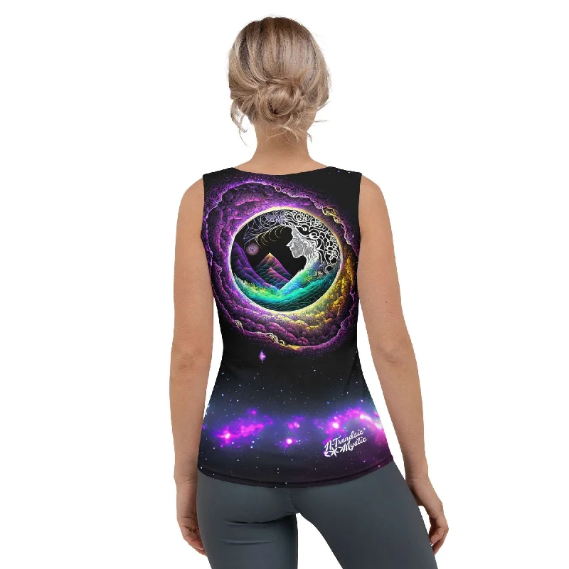 Boundless Mystic - Women's Sublimation Cut & Sew Tank Top metallic tank top