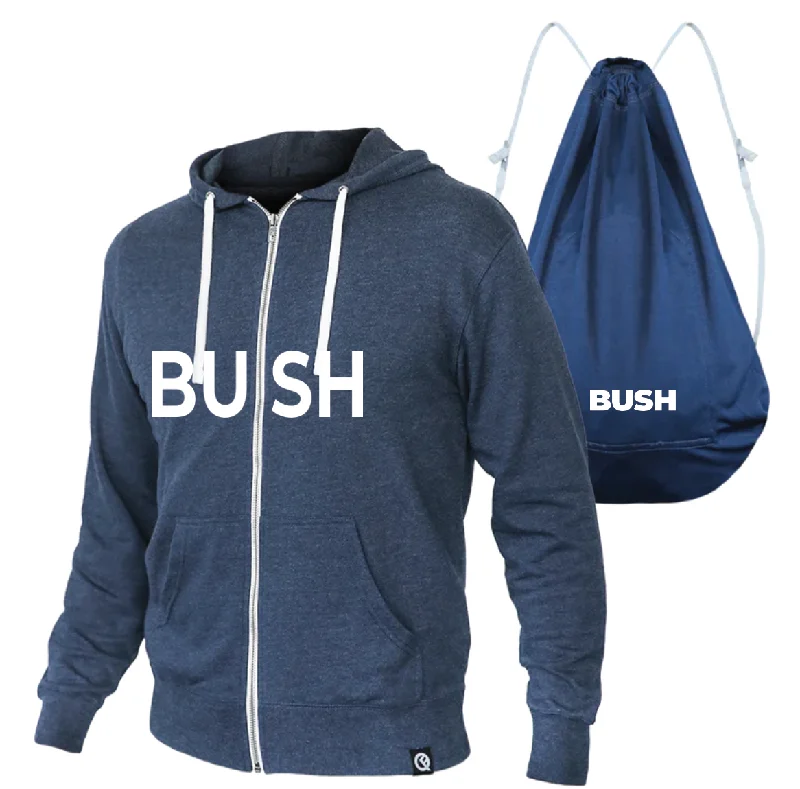 BUSH FZ Hero Hoodie Classic Hoodie with Print Artistic Unique