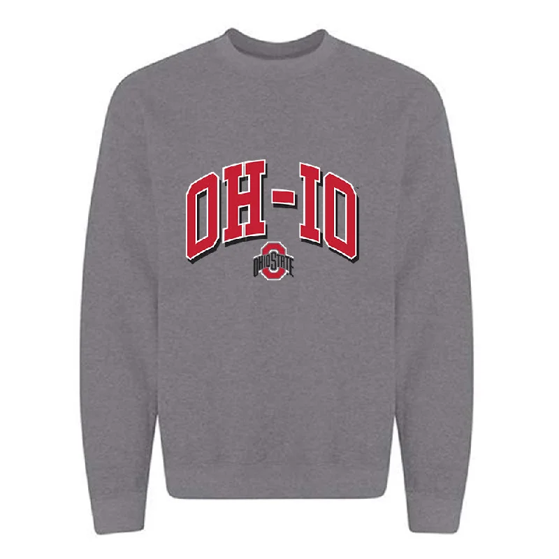 Ohio State - NCAA Women's Rowing : Rebecca Fullerman - Classic Shersey Crewneck Sweatshirt Hoodie with Tied Waist Feminine Flattering