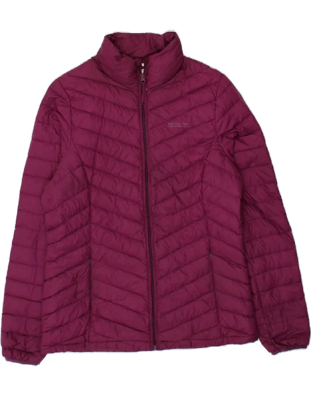 MOUNTAIN WAREHOUSE Womens Padded Jacket UK 18 XL Pink Anorak Shell Jacket Lightweight Jacket