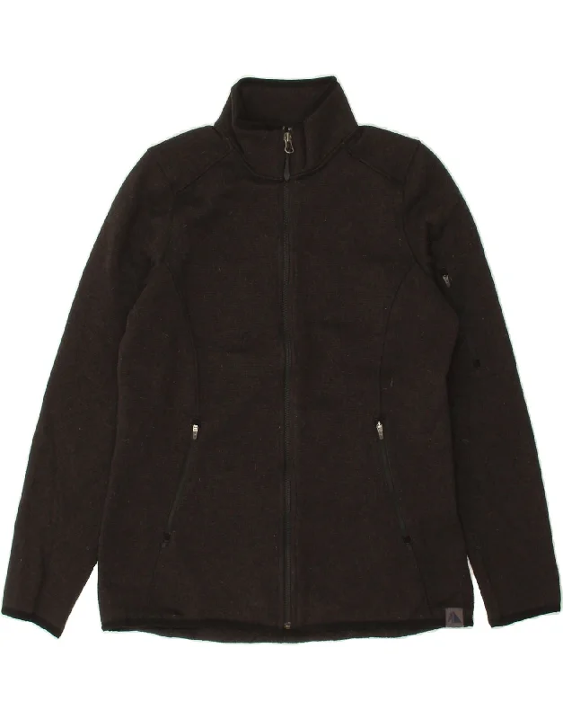 L.L.BEAN Womens Tracksuit Top Jacket UK 10 Small Black Polyester Chenille Jacket Brocade Jacket Lace Jacket L.L.BEAN Womens Tracksuit Top Jacket UK 10 Small Black Polyester Chenille Jacket Brocade Jacket Lace Jacket
