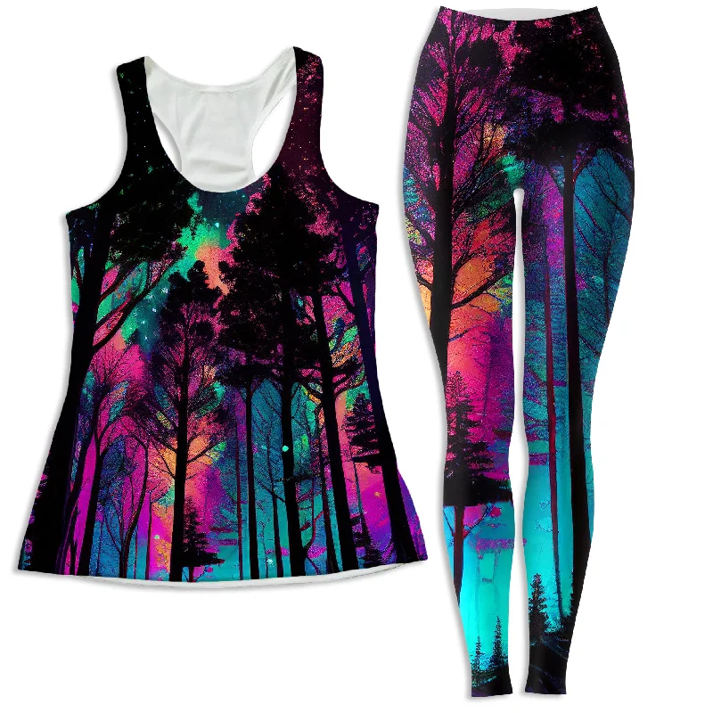 Psilo Woods Women's Tank and Leggings Combo lounge tank top