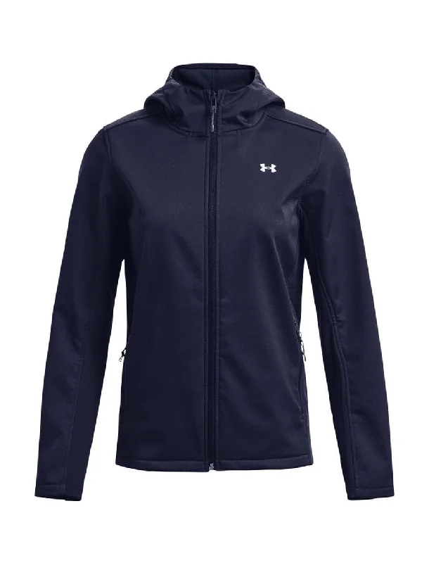 Under Armour - Women's ColdGear® Infrared Shield 2.0 Hooded Jacket Mesh Jacket Canvas Jacket Denim Jacket Under Armour - Women's ColdGear® Infrared Shield 2.0 Hooded Jacket Mesh Jacket Canvas Jacket Denim Jacket