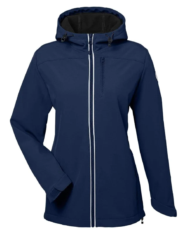 Nautica - Women's Wavestorm Softshell Jacket Fleece Fabric Down Fabric Feather Fabric Nautica - Women's Wavestorm Softshell Jacket Fleece Fabric Down Fabric Feather Fabric