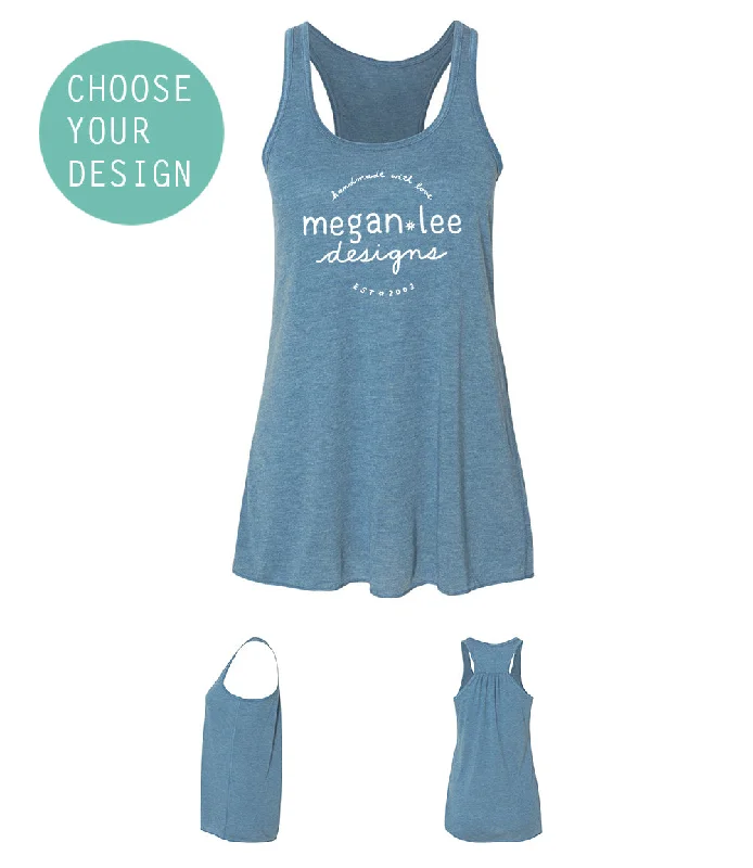 Make a women's flowy tank with our designs : Women's Flowy Tank yoga tank top