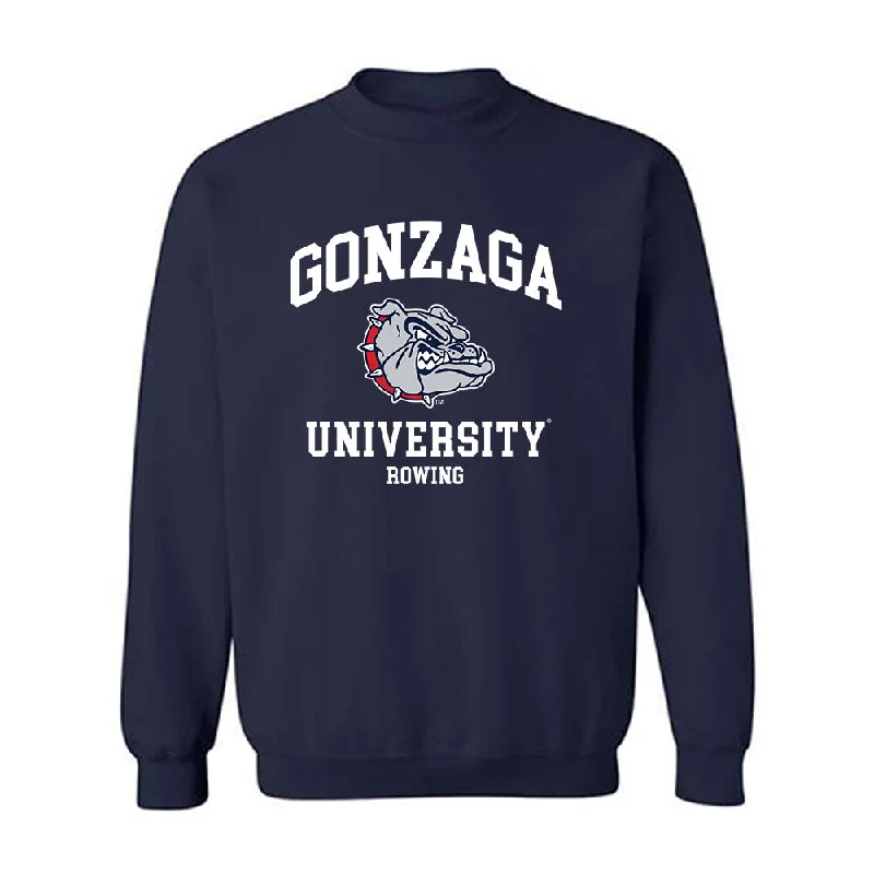 Gonzaga - NCAA Women's Rowing : Josie Marti - Classic Shersey Crewneck Sweatshirt Hoodie with Pastel Soft Subtle Gonzaga - NCAA Women's Rowing : Josie Marti - Classic Shersey Crewneck Sweatshirt Hoodie with Pastel Soft Subtle