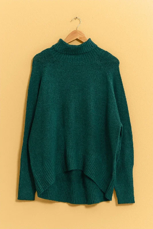 Cuddle Up Mock Neck Sweater || 5 Colors Elasticated Padded Insulated