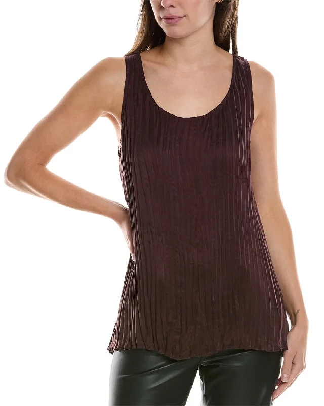 Eileen Fisher Scoop Neck Tank peekaboo tank top