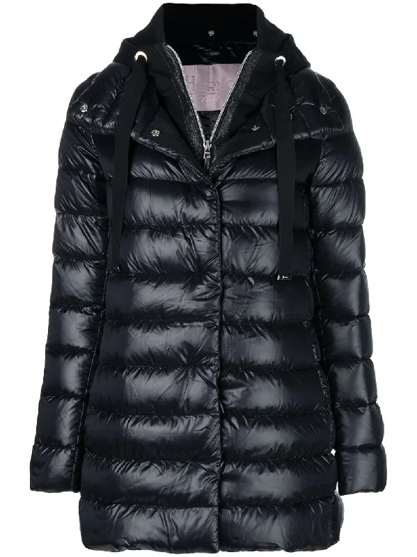 hooded puffer jacket Satin Jacket Silk Jacket Chiffon Jacket