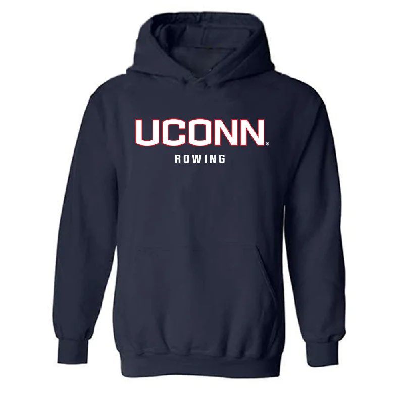 UConn - NCAA Women's Rowing : Jordyn Chezem - Classic Shersey Hooded Sweatshirt Hoodie with Hem Contrast Bold Stylish UConn - NCAA Women's Rowing : Jordyn Chezem - Classic Shersey Hooded Sweatshirt Hoodie with Hem Contrast Bold Stylish