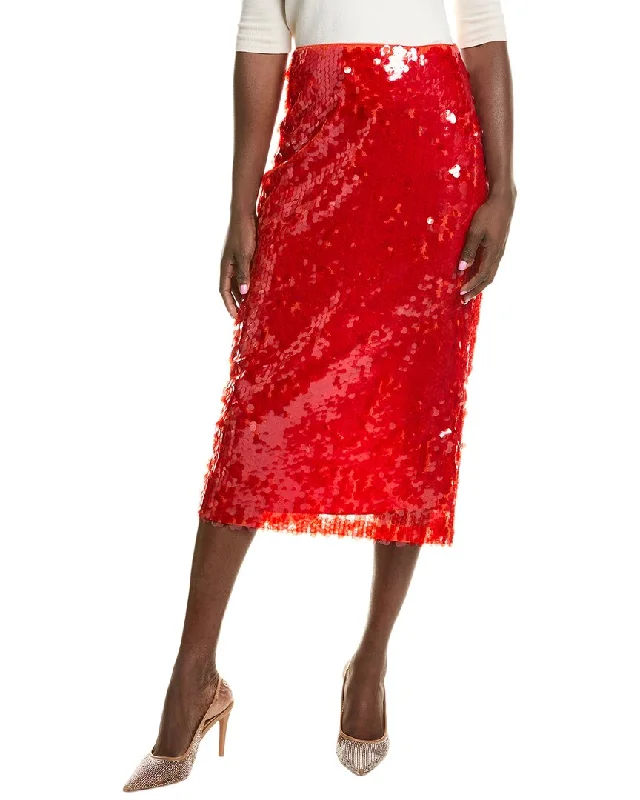 Bcbgmaxazria Sequin Maxi Skirt low waist skirt