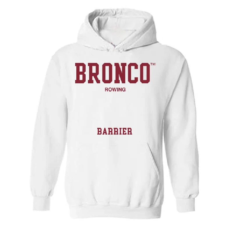 SCU - NCAA Women's Rowing : Karolina Barrier - Classic Fashion Shersey Hooded Sweatshirt Hoodie with Lace Feminine Delicate SCU - NCAA Women's Rowing : Karolina Barrier - Classic Fashion Shersey Hooded Sweatshirt Hoodie with Lace Feminine Delicate