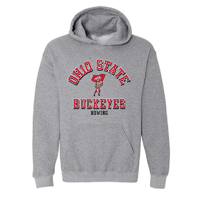 Ohio State - NCAA Women's Rowing : Rebecca Fullerman - Classic Shersey Hooded Sweatshirt Hoodie with Toggle Buttons Decorative Unique