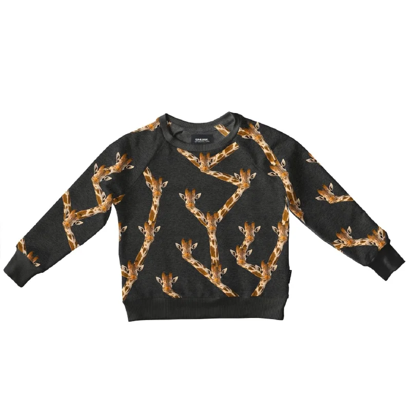 SNURK Giraffe Black Sweater Kids Casual Formal Business