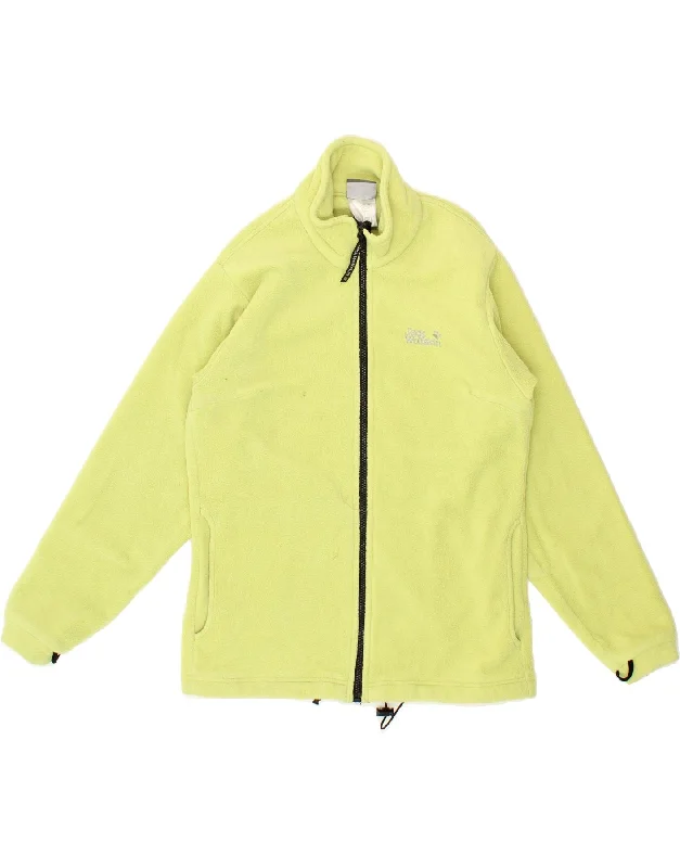 JACK WOLFSKIN Womens Loose Fit Fleece Jacket UK 10 Small Green Polyester Satin Jacket Silk Jacket Chiffon Jacket JACK WOLFSKIN Womens Loose Fit Fleece Jacket UK 10 Small Green Polyester Satin Jacket Silk Jacket Chiffon Jacket