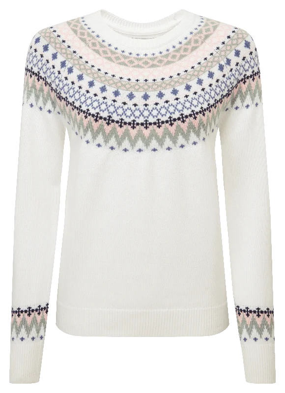 Shetland Fairisle Sweater Lace Blend Ribbed Blend Corduroy Blend