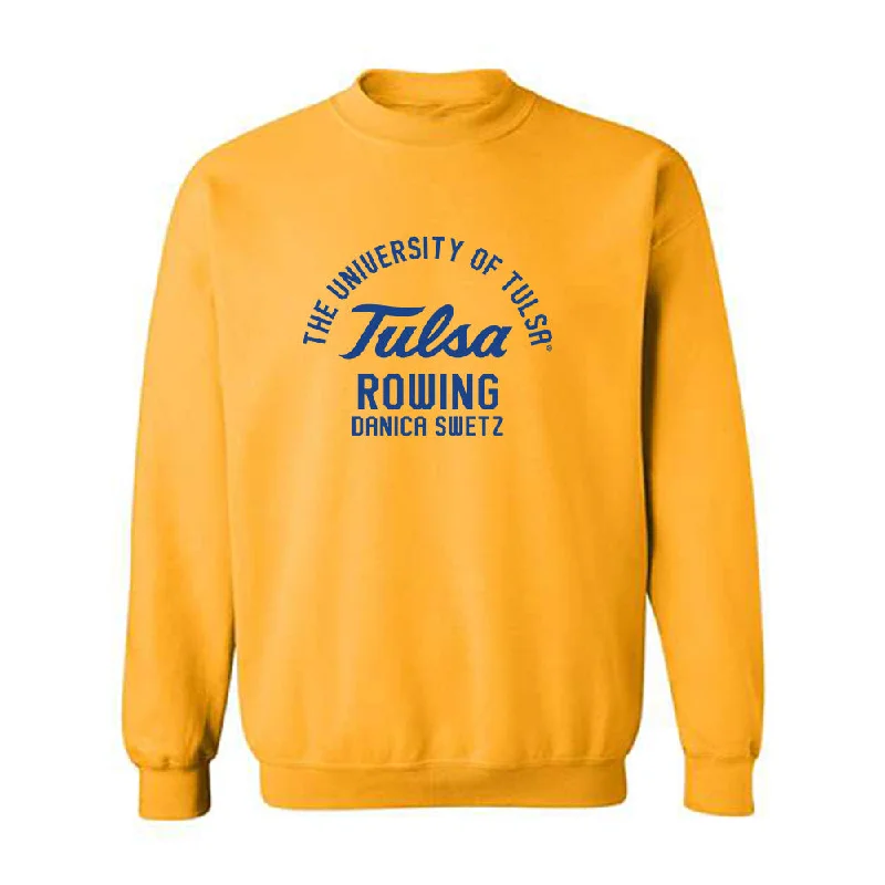 Tulsa - NCAA Women's Rowing : Danica Swetz - Classic Fashion Shersey Crewneck Sweatshirt Hoodie with Pocket Utility Practical Tulsa - NCAA Women's Rowing : Danica Swetz - Classic Fashion Shersey Crewneck Sweatshirt Hoodie with Pocket Utility Practical