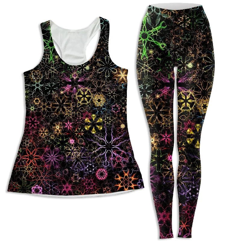 Psy Constellation Women's Tank and Leggings Combo vibrant tank top