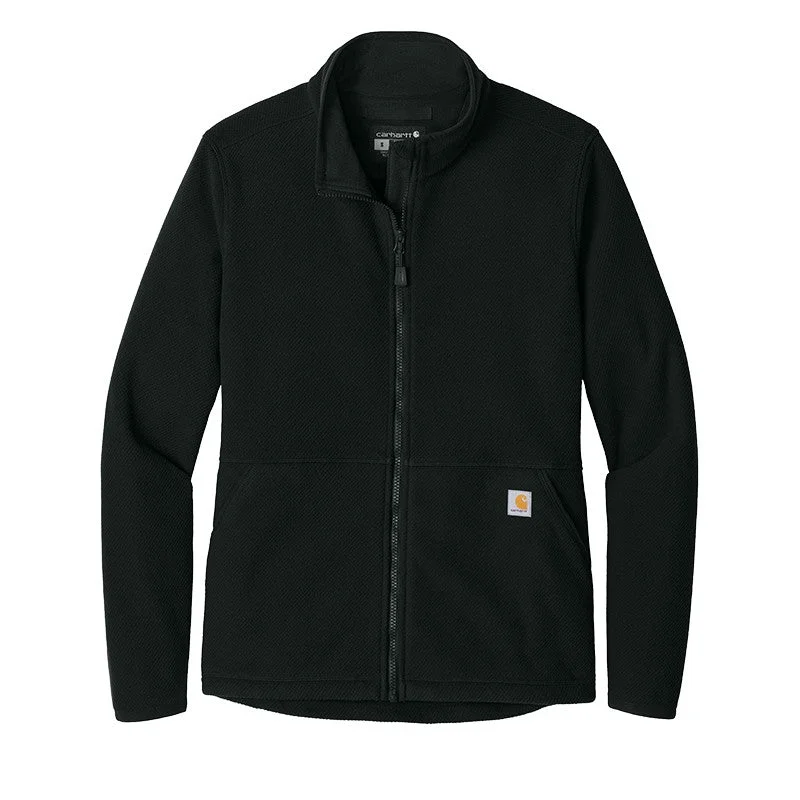 Carhartt - Women's Textured Full-Zip Fleece Jacket Faux Fur Jacket Real Fur Jacket Shearling Jacket Carhartt - Women's Textured Full-Zip Fleece Jacket Faux Fur Jacket Real Fur Jacket Shearling Jacket
