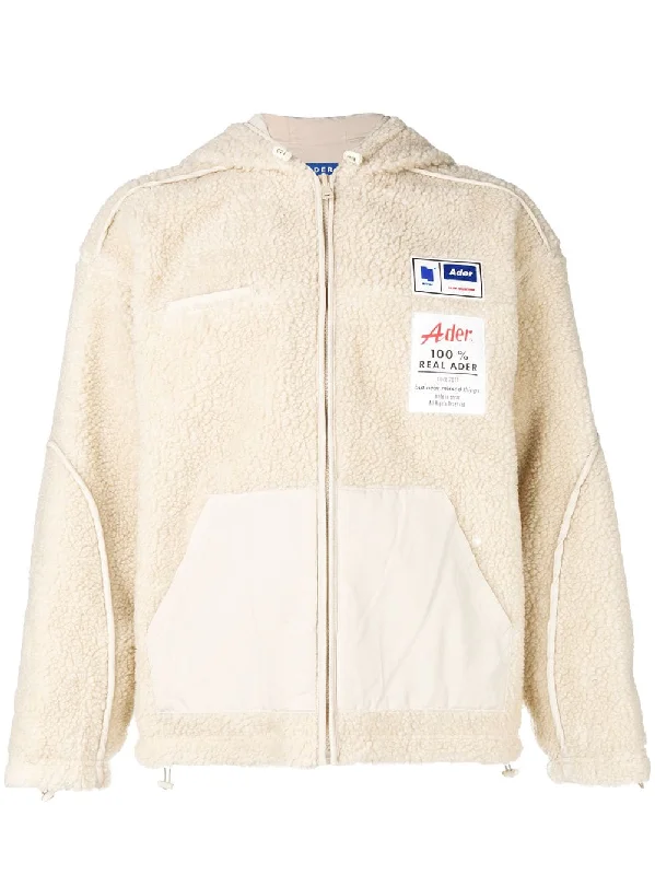 oversized reversible hooded jacket A-Line Jacket Boat Neck Shawl Collar