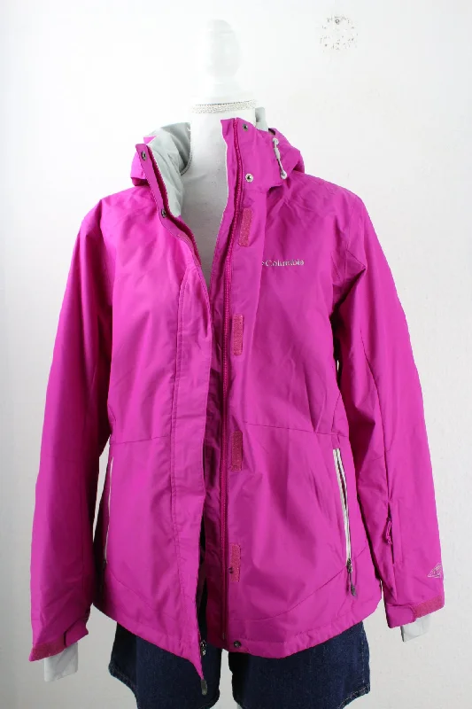 Vintage Pink Colombia Jacket (L) Anorak Shell Jacket Lightweight Jacket