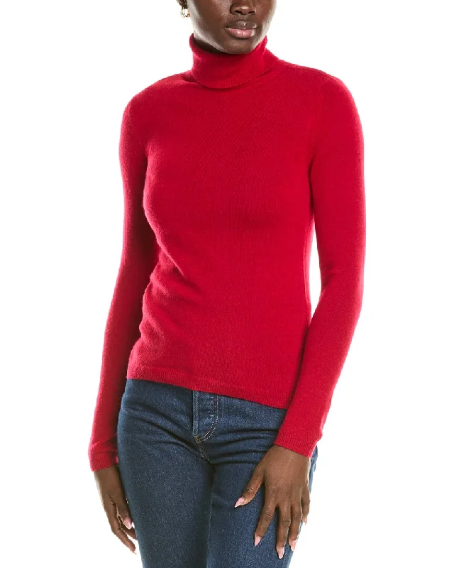 Forte Cashmere Turtleneck Cashmere Sweater Chenille Fabric Brocade Fabric Lace Fabric