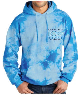 Tie-Dye Pullover Hoodie Hoodie with Zipper Versatile Modern