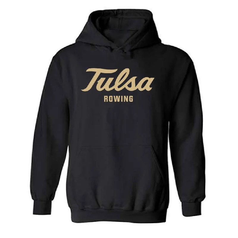 Tulsa - NCAA Women's Rowing : Danica Swetz - Classic Shersey Hooded Sweatshirt Hoodie with Strings Custom Fit Adjustable Tulsa - NCAA Women's Rowing : Danica Swetz - Classic Shersey Hooded Sweatshirt Hoodie with Strings Custom Fit Adjustable