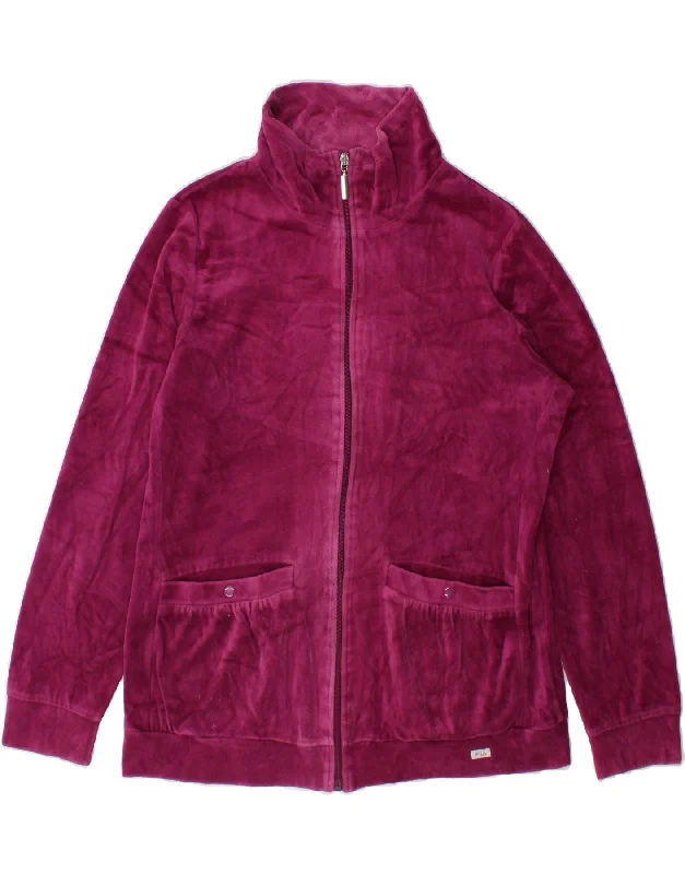 FILA Womens Velour Tracksuit Top Jacket UK 10 Small Purple Cotton Denim Jacket Leather Jacket Suede Jacket FILA Womens Velour Tracksuit Top Jacket UK 10 Small Purple Cotton Denim Jacket Leather Jacket Suede Jacket