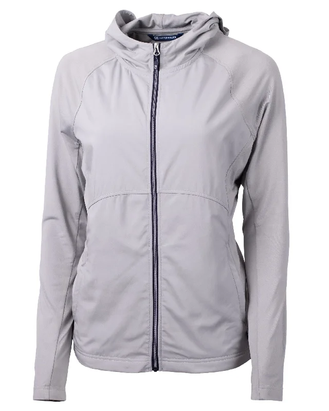 Cutter & Buck - Women's Adapt Eco Knit Hybrid Recycled Full-Zip Jacket Faux Fur Jacket Real Fur Jacket Shearling Jacket Cutter & Buck - Women's Adapt Eco Knit Hybrid Recycled Full-Zip Jacket Faux Fur Jacket Real Fur Jacket Shearling Jacket