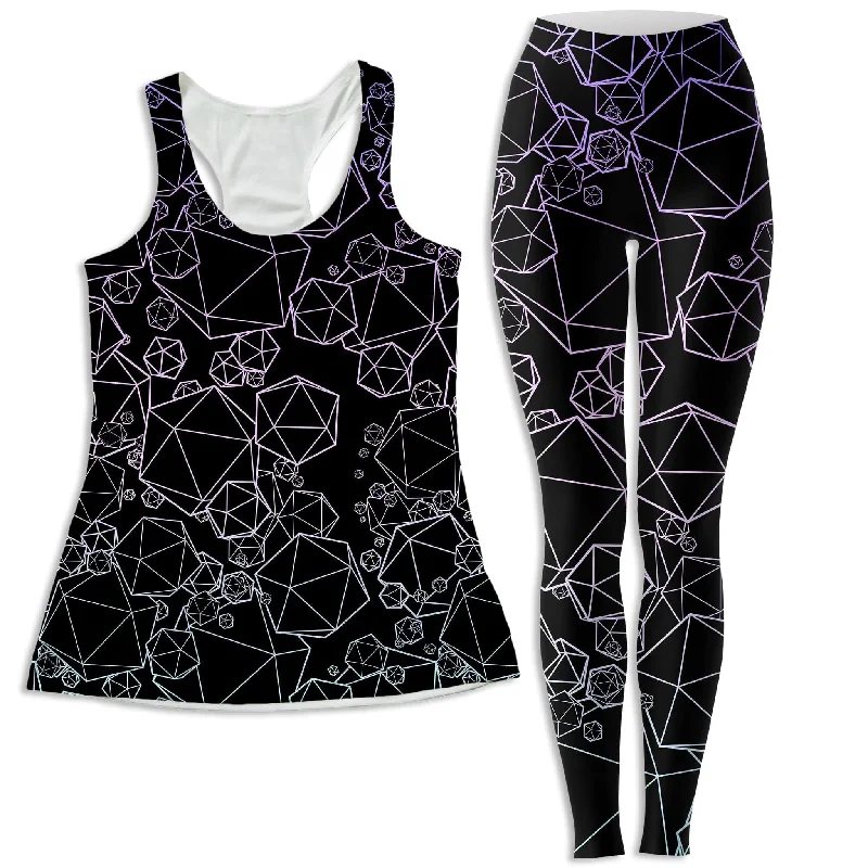 Icosahedron Madness Cold Women's Tank and Leggings Combo relaxed fit tank