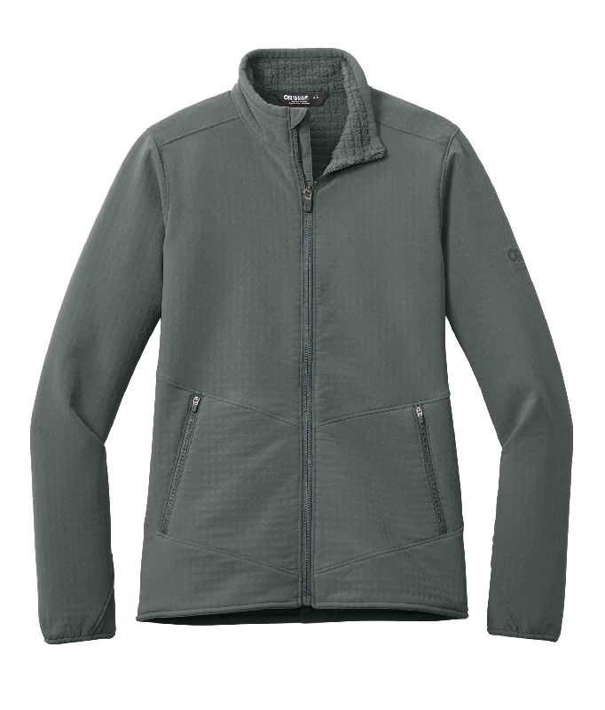 Outdoor Research - Women's Grid Soft Shell Jacket A-Line Jacket Boat Neck Shawl Collar