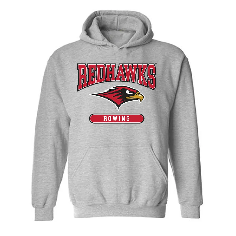 Seattle - NCAA Women's Rowing : Mary O'Malley - Classic Shersey Hooded Sweatshirt Hoodie with Drop Shoulder Relaxed Streetwear Seattle - NCAA Women's Rowing : Mary O'Malley - Classic Shersey Hooded Sweatshirt Hoodie with Drop Shoulder Relaxed Streetwear