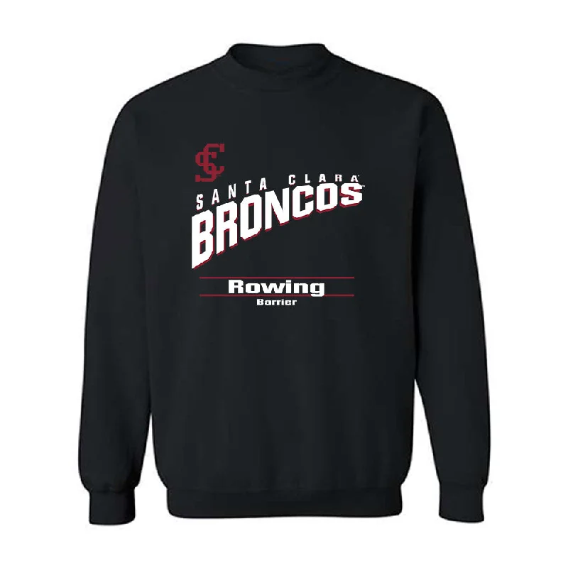 SCU - NCAA Women's Rowing : Karolina Barrier - Classic Fashion Shersey Crewneck Sweatshirt Hoodie with Sequins Glamorous Eye-catching SCU - NCAA Women's Rowing : Karolina Barrier - Classic Fashion Shersey Crewneck Sweatshirt Hoodie with Sequins Glamorous Eye-catching