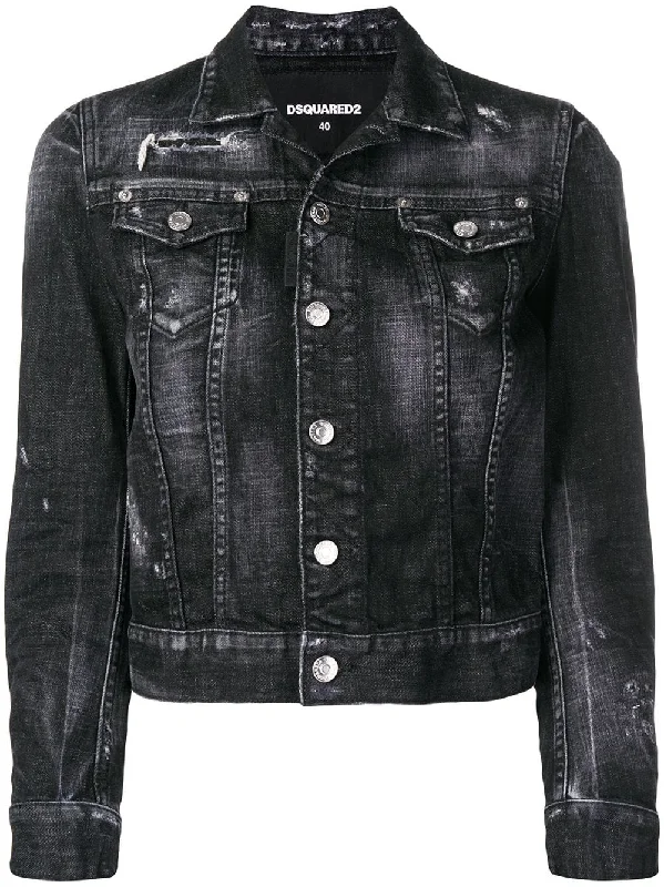Rock Skull denim jacket Lace Jacket Ribbed Jacket Sequined Jacket