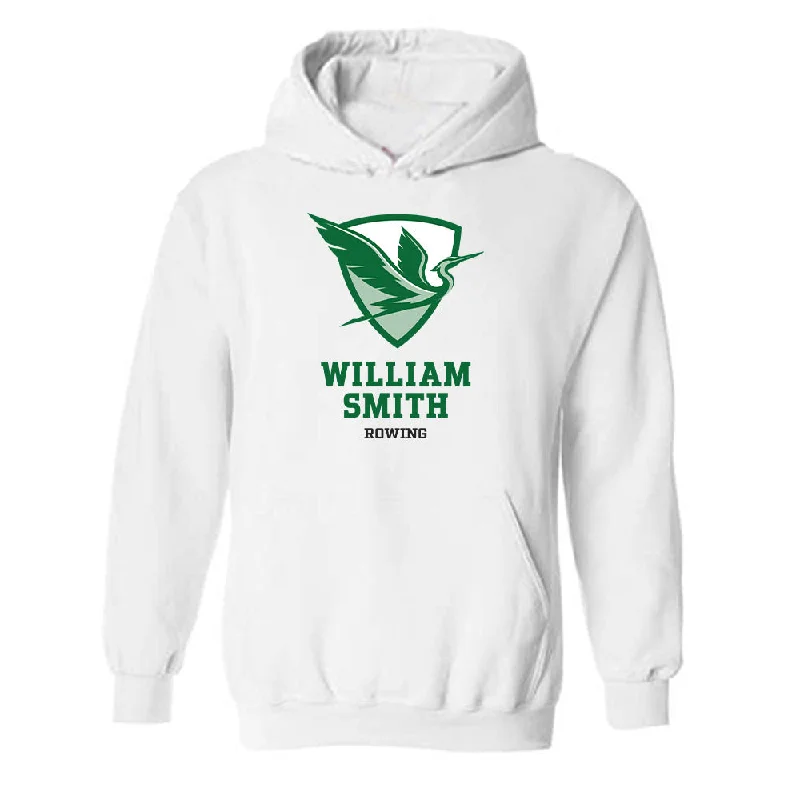 HWS - NCAA Women's Rowing : Mary Robbins Herman - Classic Shersey Hooded Sweatshirt Hoodie with Hem Detail Decorative Unique