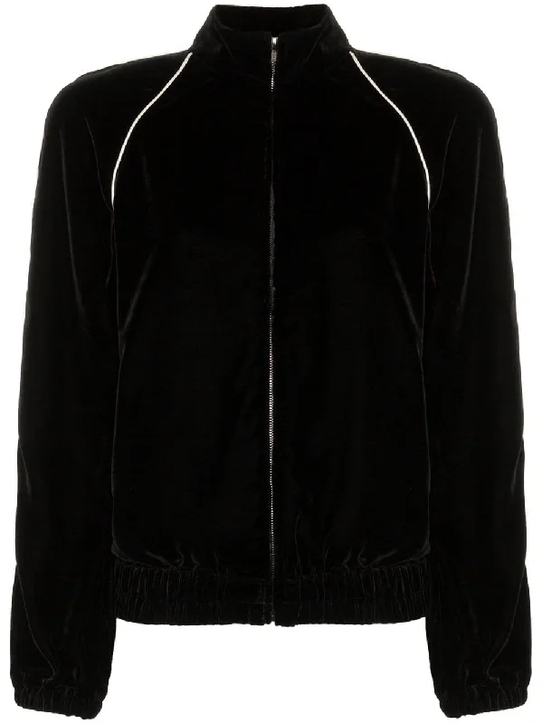 contrast piping velour track jacket Faux Fur Fabric Real Fur Fabric Shearling Fabric contrast piping velour track jacket Faux Fur Fabric Real Fur Fabric Shearling Fabric